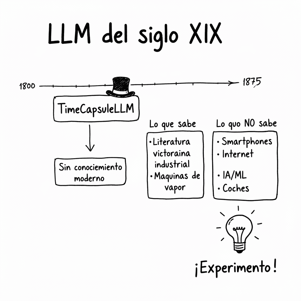 TimeCapsuleLLM: Un Viaje en el Tiempo Impulsado por IA