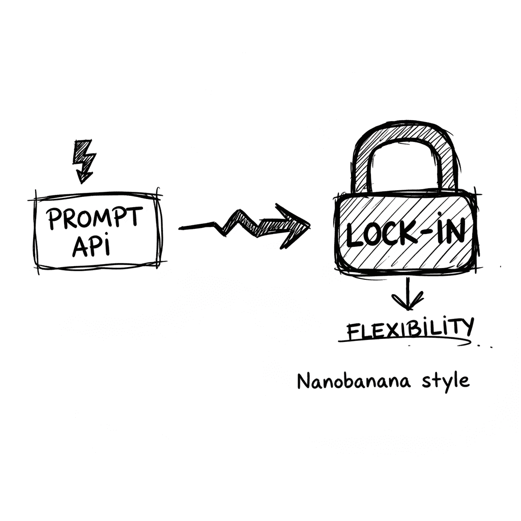 Chrome Prompt API and the Vendor Lock-in of On-Device Inference