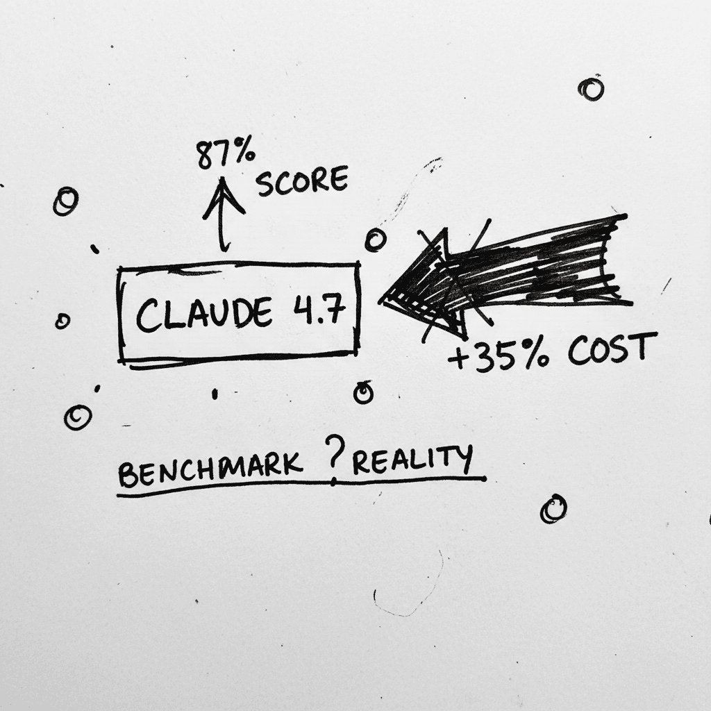 Claude Opus 4.7: Superior Coding Benchmarks Met With Stealth Token Inflation
