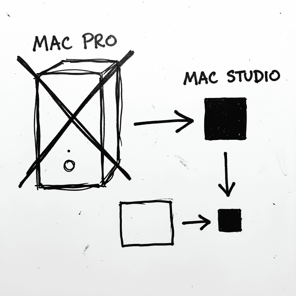 Fin del ciclo de vida del Mac Pro: Apple consolida su hardware profesional en el Mac Studio