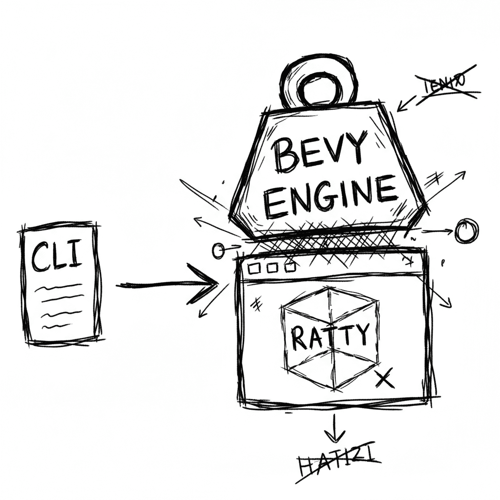Ratty: Renderizado GPU y protocolos 3D sobre Rust y Bevy